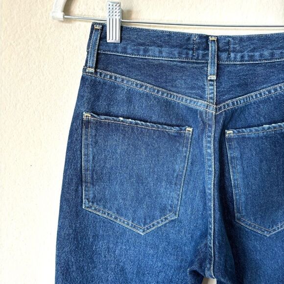 Agolde Remy Wink Wash Jeans Ankle Cropped High Rise Straight Leg Size 24 - Picture 11 of 13